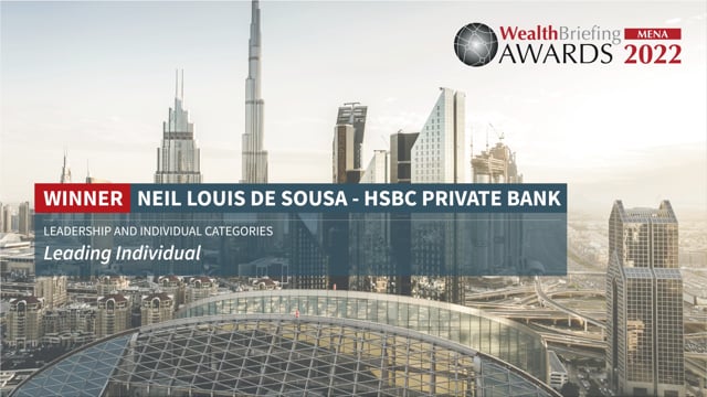 HSBC Private Banking's Neil Louis De Sousa – The Leading Individual placholder image