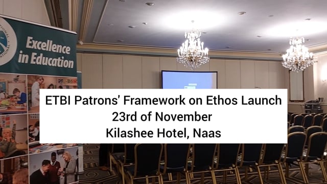 ETBI Patrons Framework on Ethos Launch