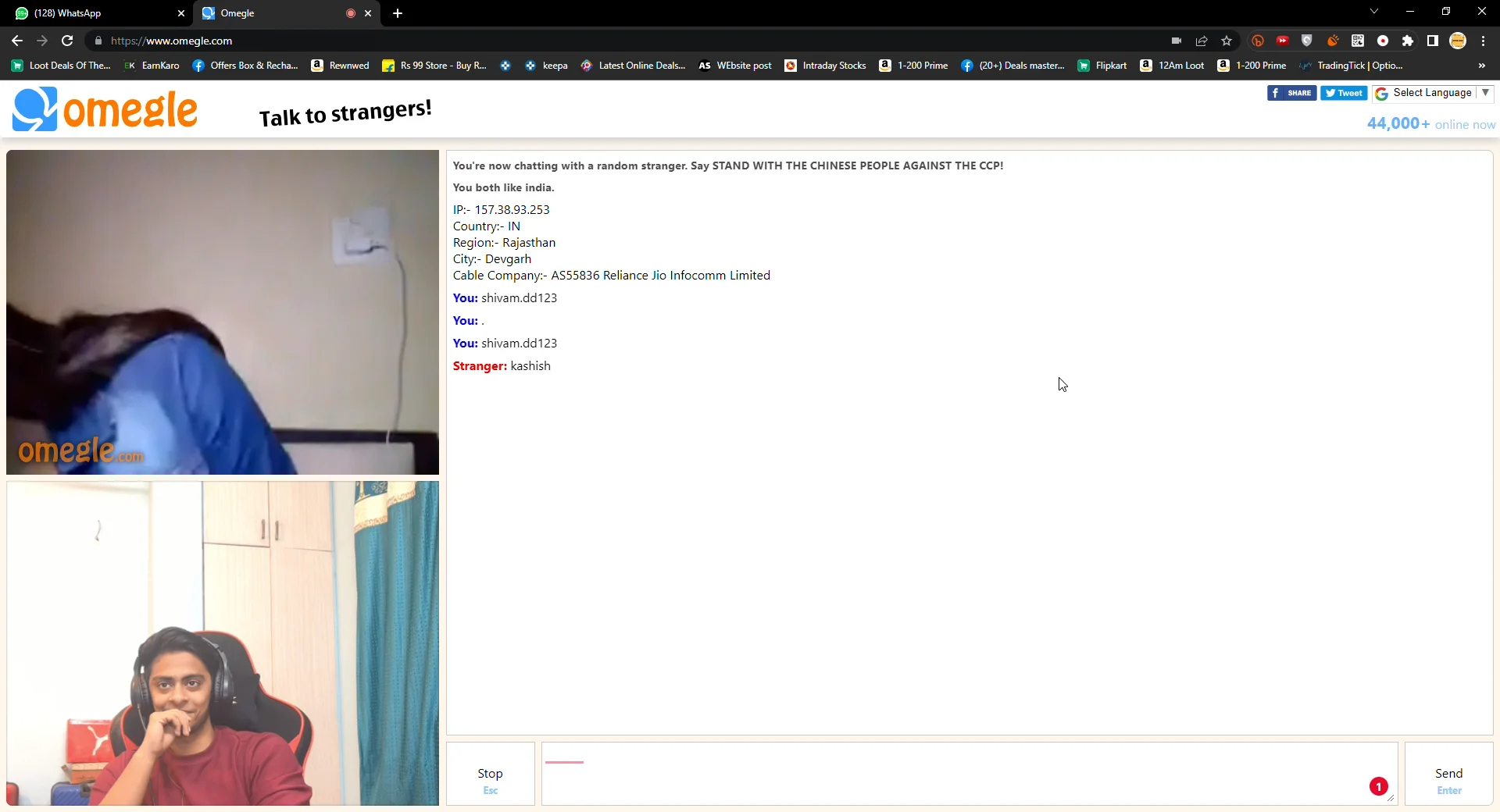 Omegle Google Chrome 20221213 221759.mp4 on Vimeo