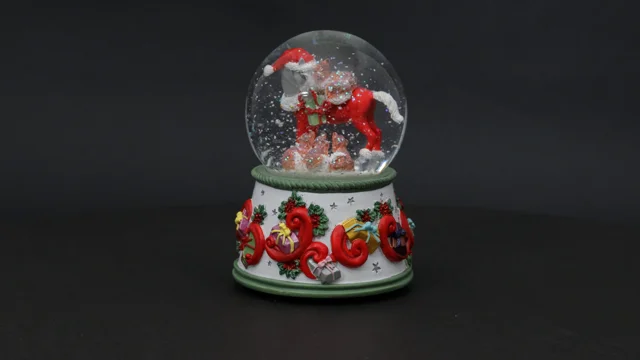 Hope & Winter Musical Snow Globe