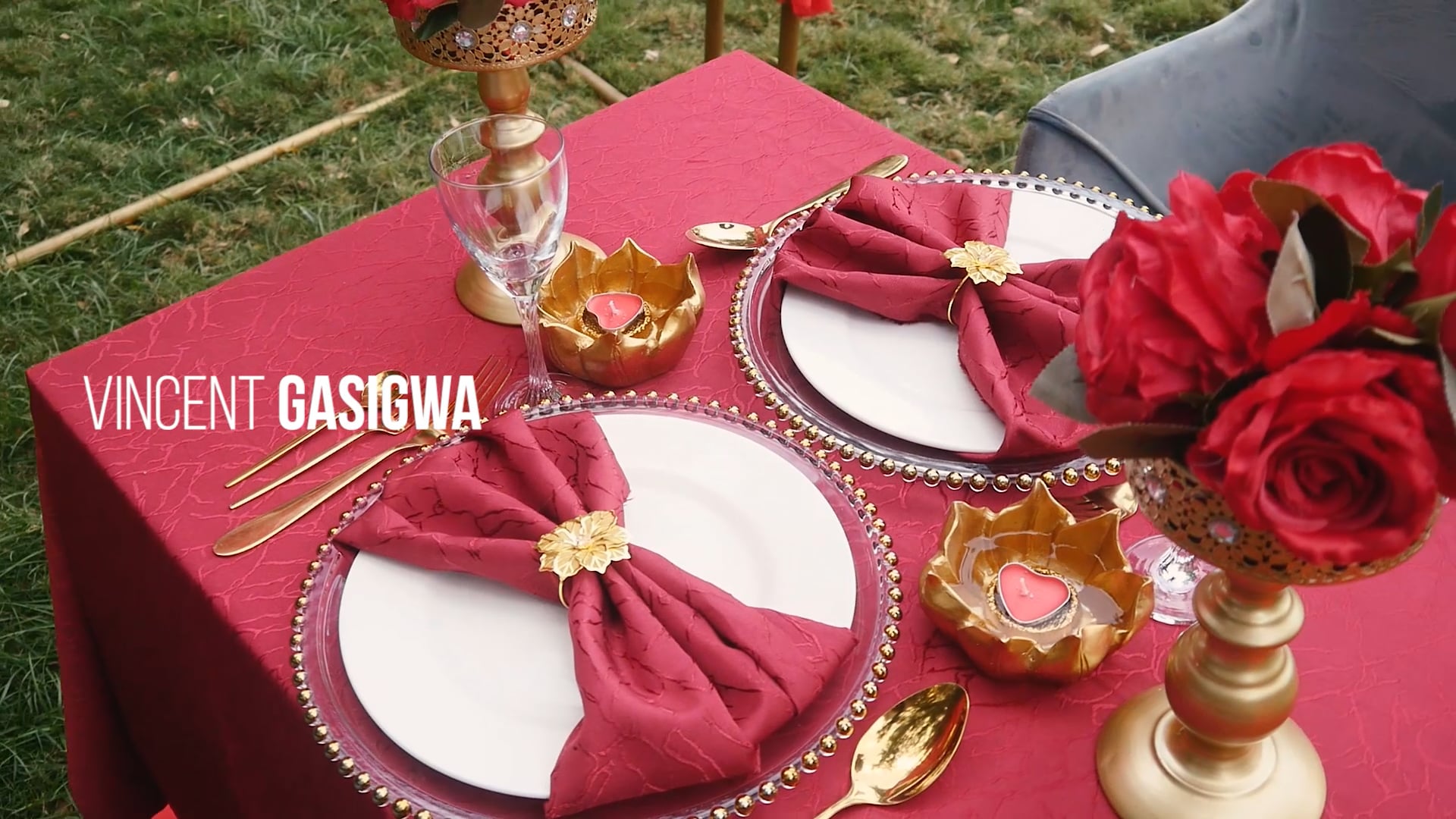 my wedding proposal Vincent & Arlène