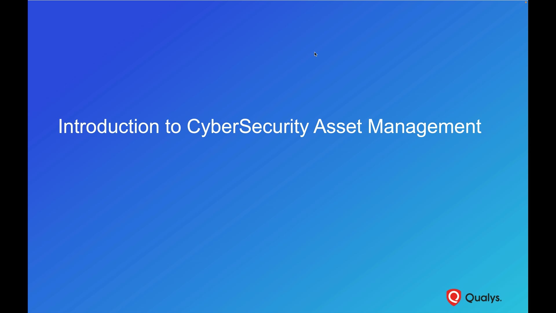Introduction to CyberSecurity Asset Management (CSAM)