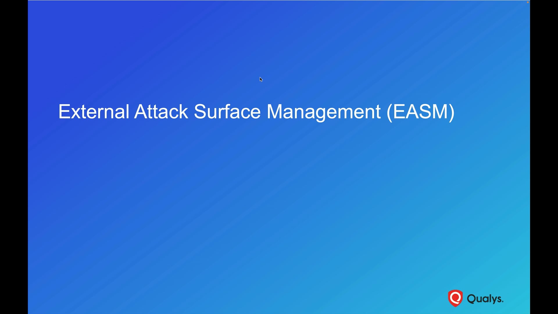 External Attack Surface Management (EASM)