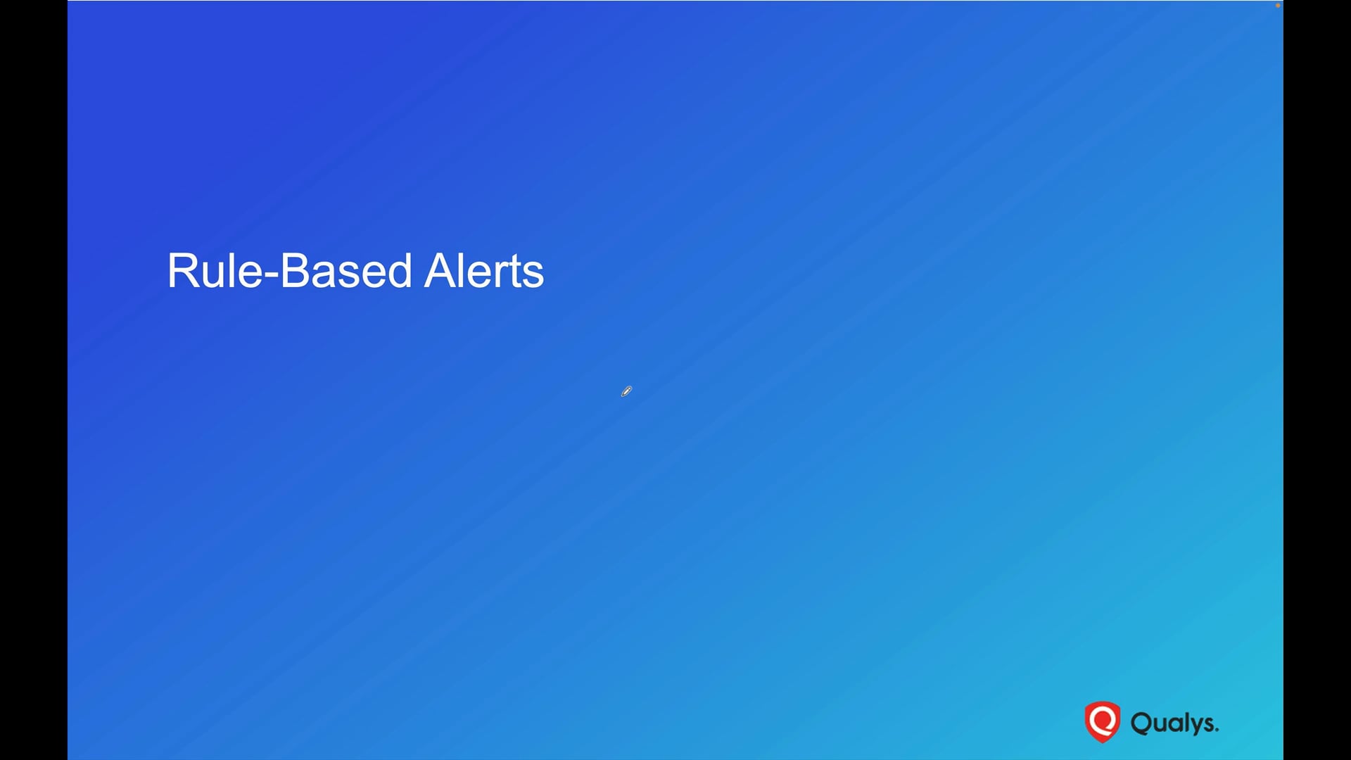 Rule-Based Alerts