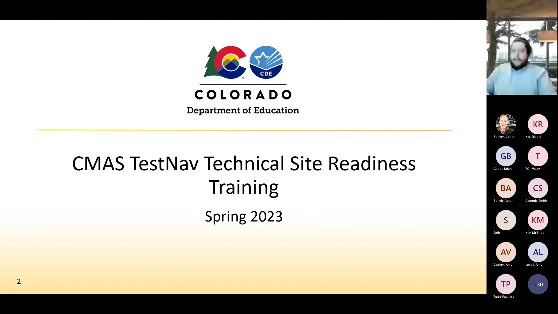 2023 CDE DTC Site Readiness Pearson TestNav Technical Training inar