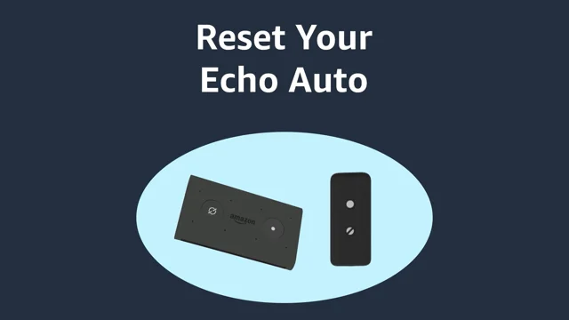 User manual  Echo Auto (English - 2 pages)
