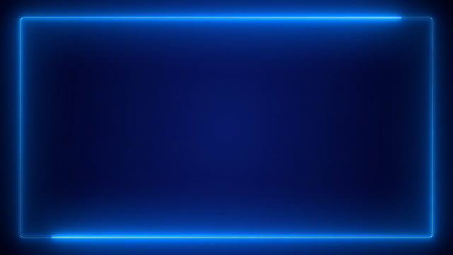 White Neon Frame Stock Video Footage for Free Download