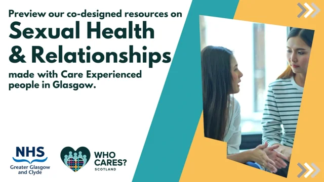 Sexual Health Relationships resources teaser video