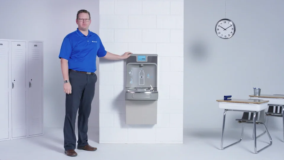 Elkay LZSTL8WSSP Wall Mount Bi-Level Water Cooler | Berl's