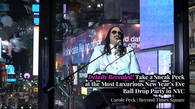 Take a Sneak Peek at the Most Luxurious New Year’s Eve Ball Drop Party in NYC