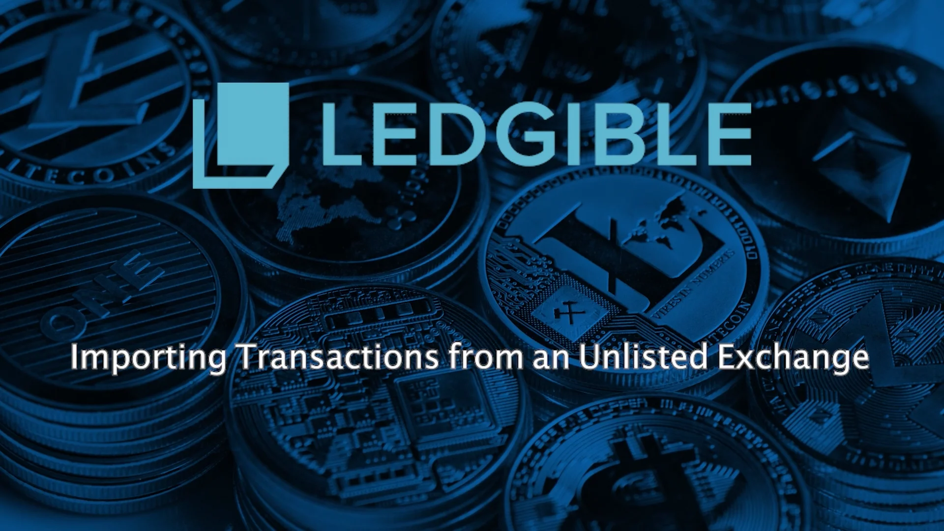 Importing Transactions from an Unlisted Data Source