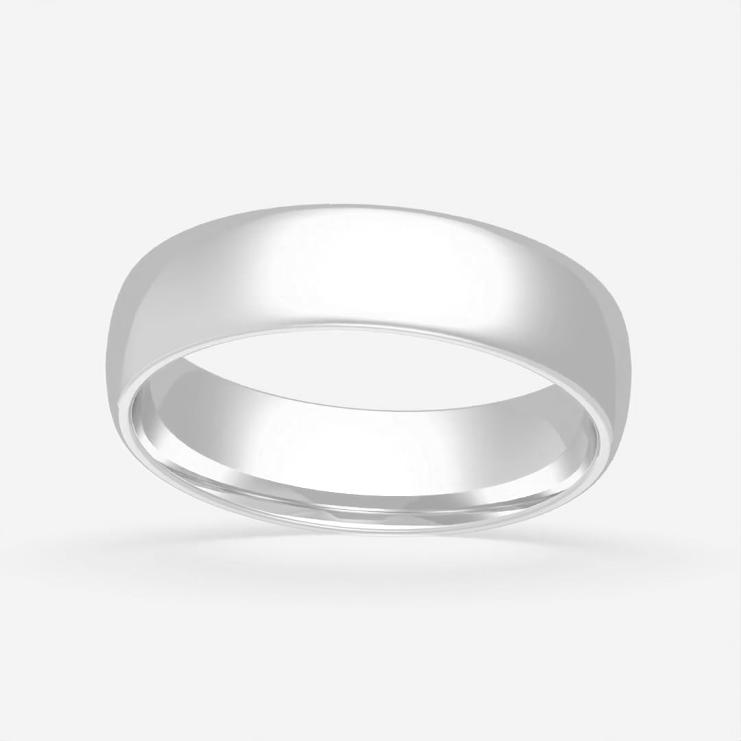 product video for 5mm High Polished Classic Wedding Band