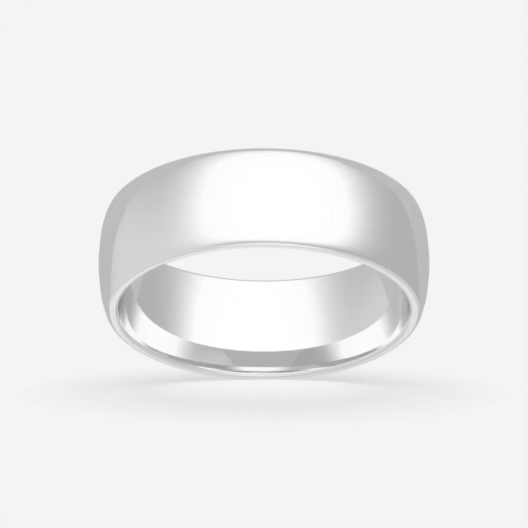 product video for 6mm High Polished Classic Wedding Band