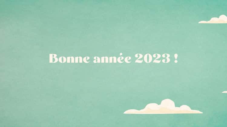 Carte de vœux électronique - Bonne année 2023 ! on Vimeo