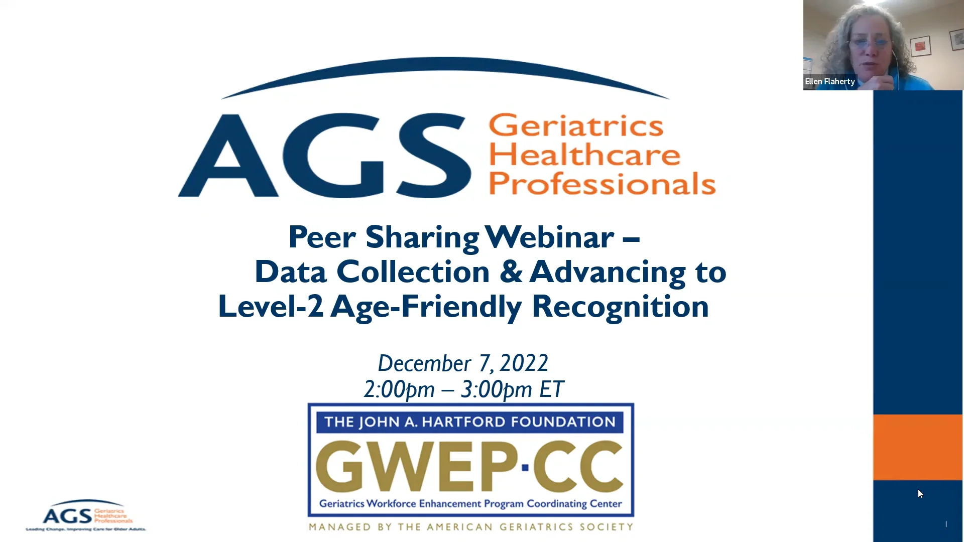 GWEP-CC Peer Sharing Webinar: Data Collection & Advancing to Level-2 ...