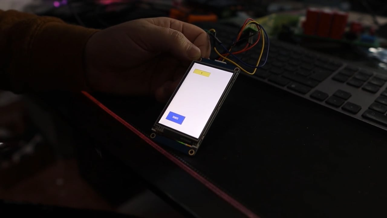 Conectare Nextion GUI la Arduino