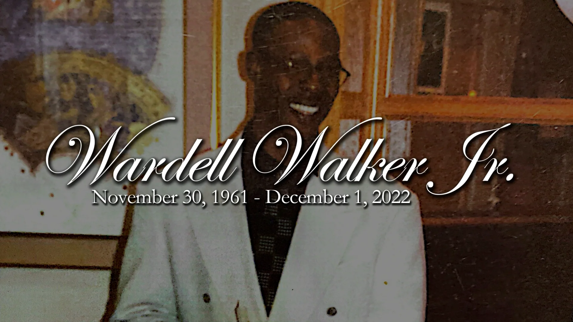 Wardell Walker Jr. Memorial Slideshow on Vimeo