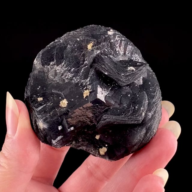 Calcite with Boulangerite inclusions