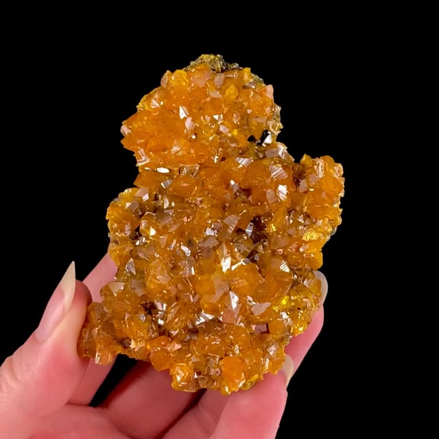 Orpiment (superb quality crystals)