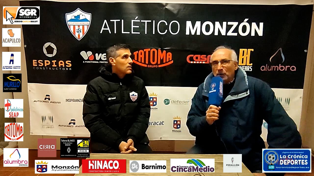 LA PREVIA / Monzón - Almudevar / J 15 / Cristian Abad (Entrenador At Monzón Alumbra) 3ª División