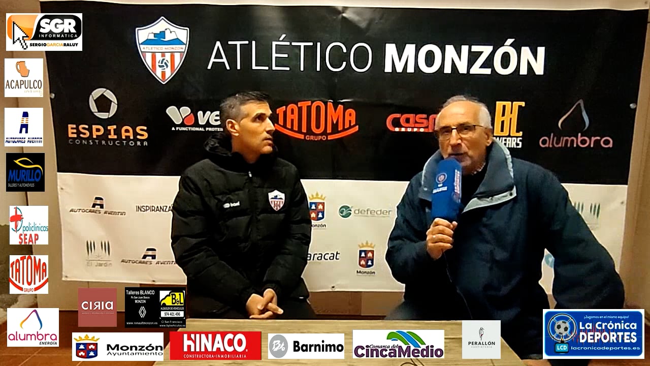 LA PREVIA / Monzón - Almudevar / J 15 / Cristian Abad (Entrenador At Monzón Alumbra) 3ª División