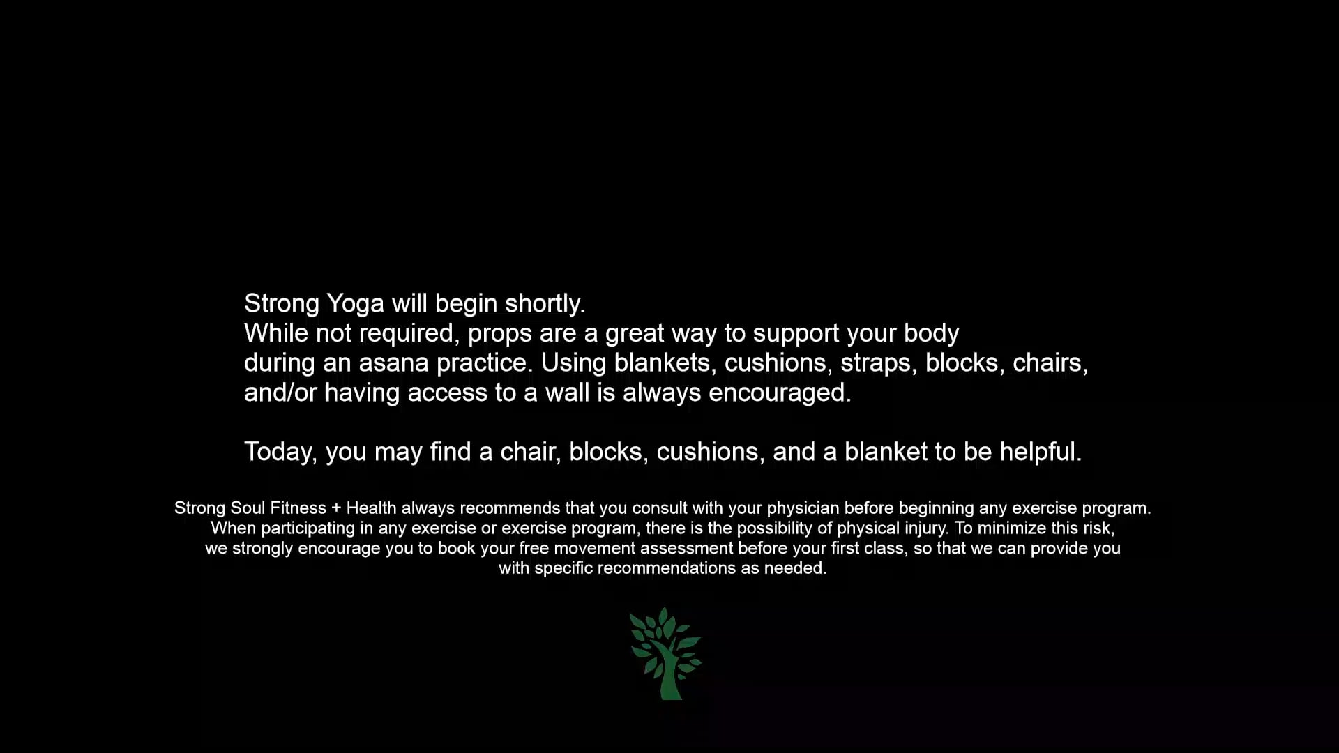 Strong Community Yoga (Saturday December 17, 2022)