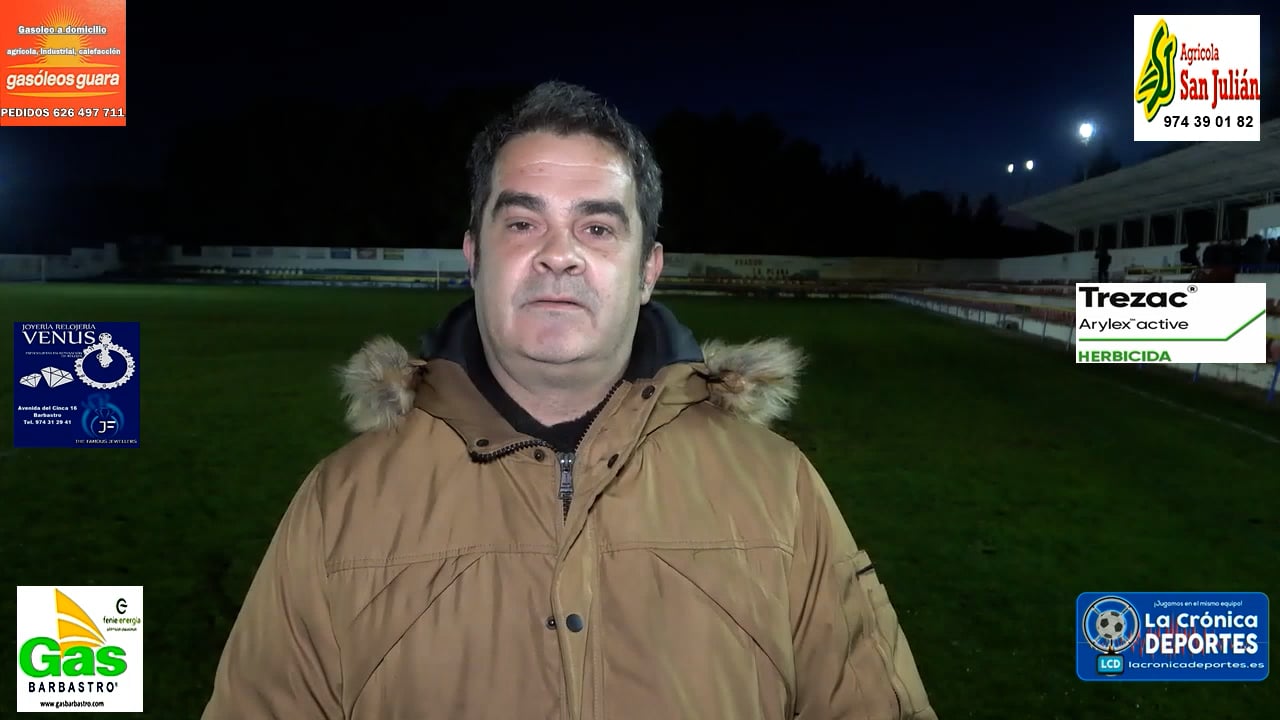 MARIO LASIERRA (Entrenador CD Robres B) Analizamos como lleva la temporada su equipo en la 2ª Regional Gr 2-1