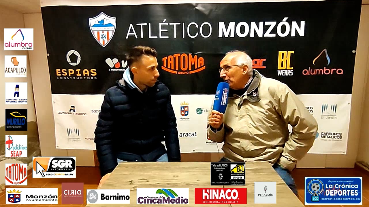 JOSÉ CARLOS GALLEGO (Entrenador Almudevar) At Monzón Alumbra 1-1 Almudevar / J 15 / 3ª División