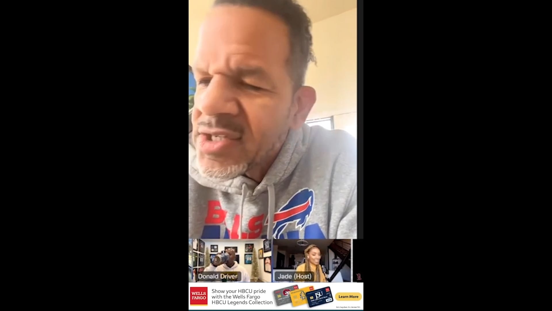 9x16 - Andre Reed - people aren't giving Deion the same opportunity they'd give other coaches