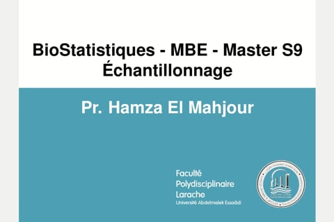 Échantillonnage 1