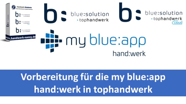 Vorbereitung in tophandwerk