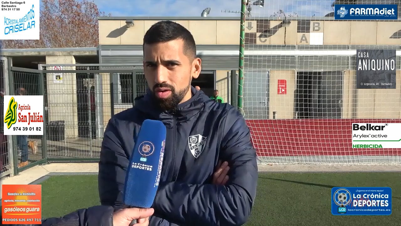 SEBAS MARTÍNEZ (Entrenador Huesca B) SD Huesca B 0-2 UD Barbastro / Jornada 15 / 3ª División