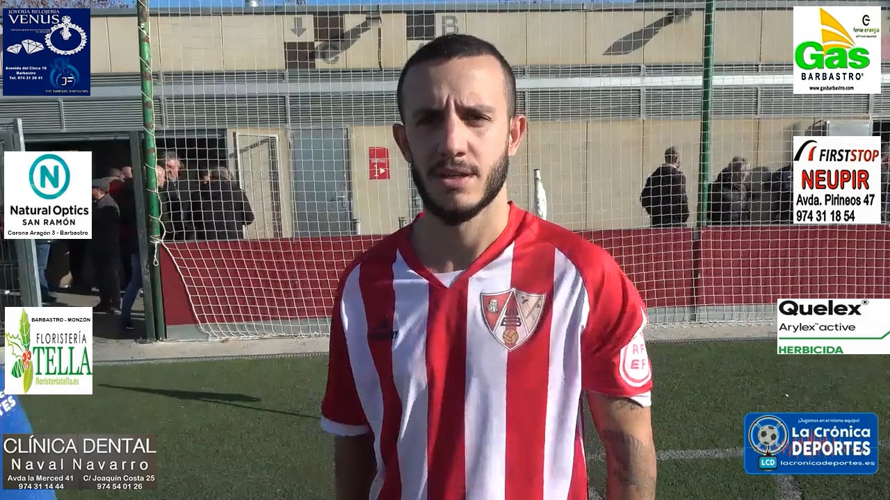MATI (Jugador Barbastro) SD Huesca B 0-2 UD Barbastro / Jornada 15 / 3ª División