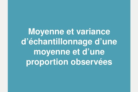 Échantillonnage 4