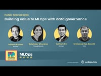 Panel: Building value to MLOps with data governance