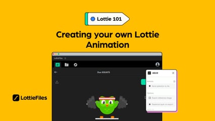 Creating your own Lottie Animation