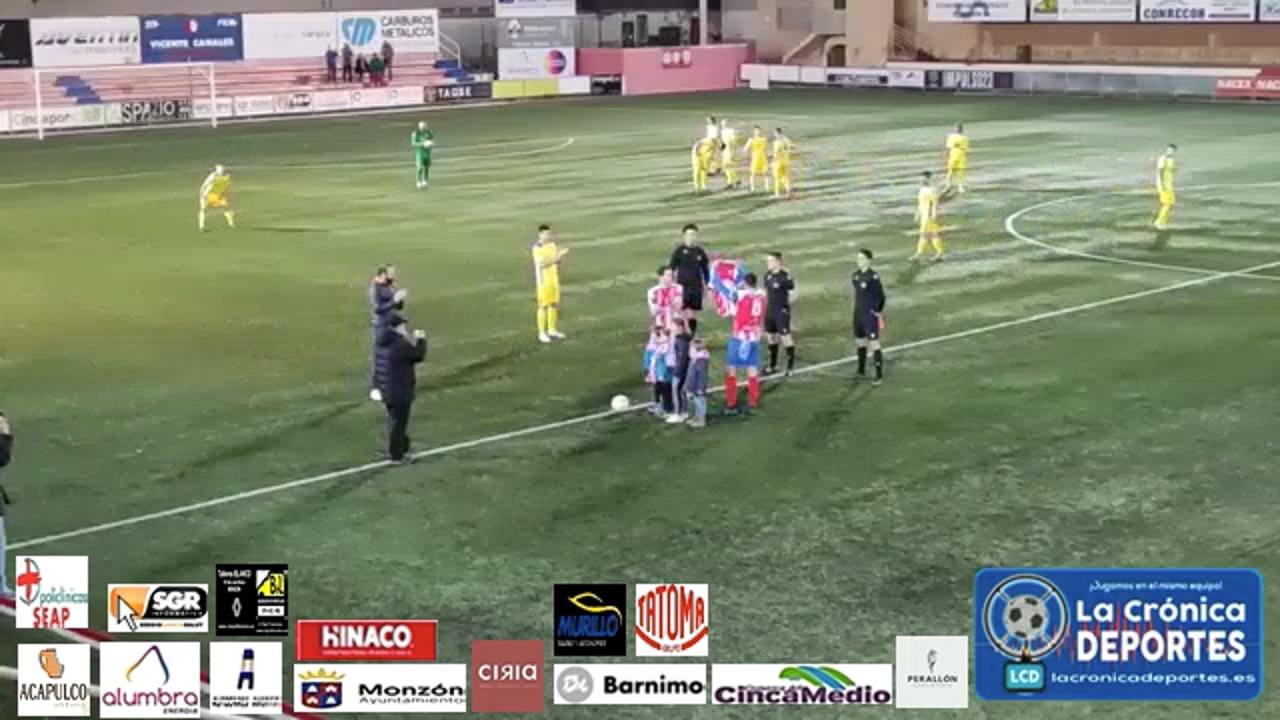 (RESUMEN y GOLES) At Monzón Alumbra 1-1 Almudevar / J 15 / 3ª División