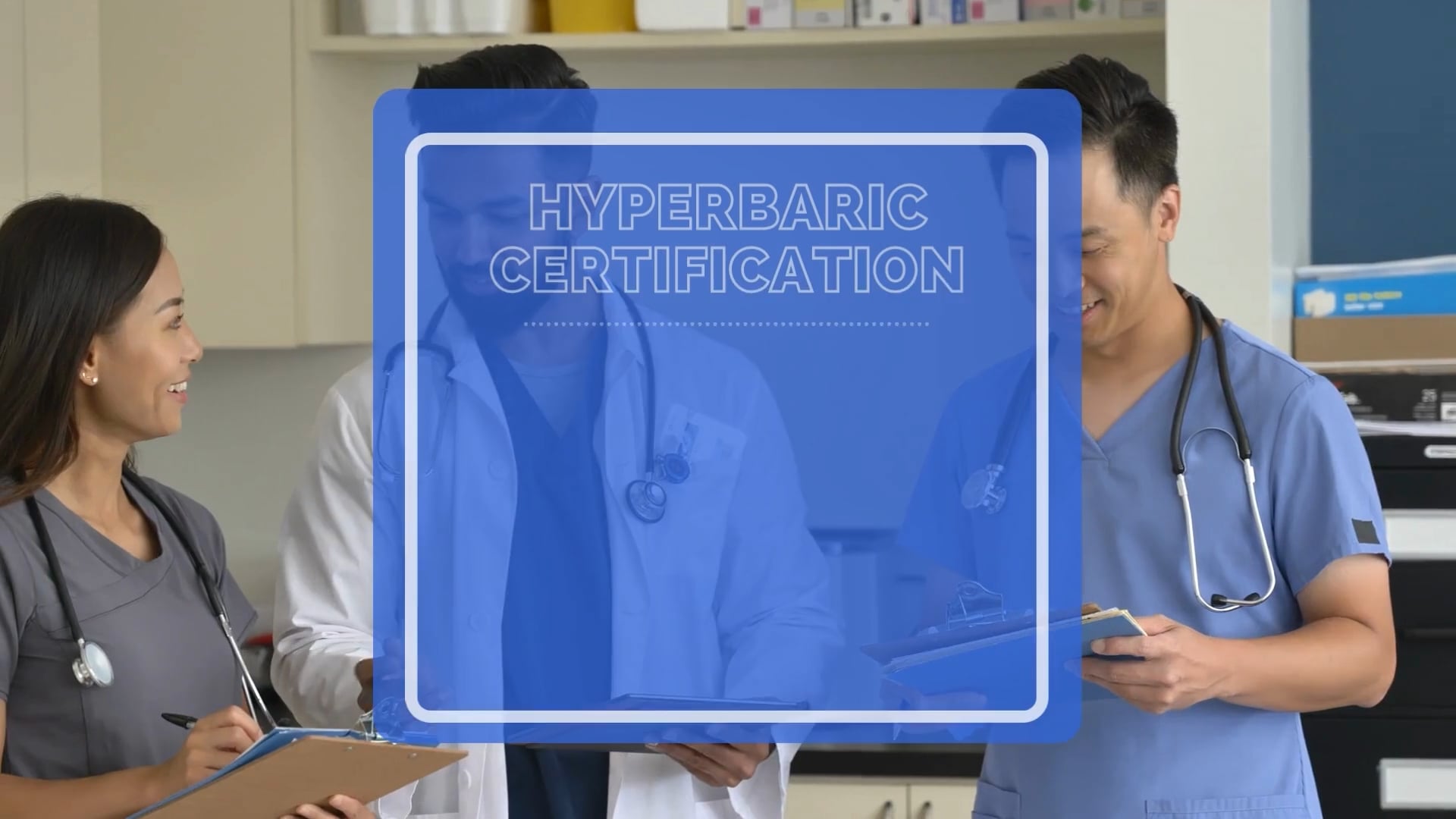 Hyperbaric Certification Hyperbaric, Hbot Certification