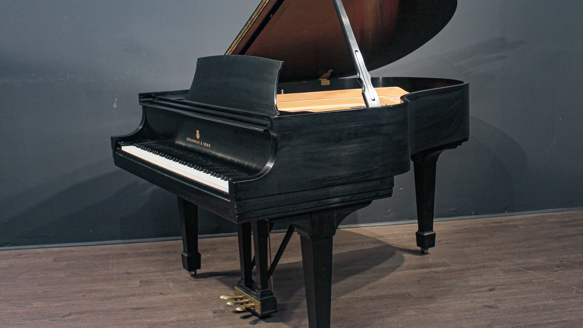 Steinway Model M 5'7'' Player Grand Piano QRS PNOmation3