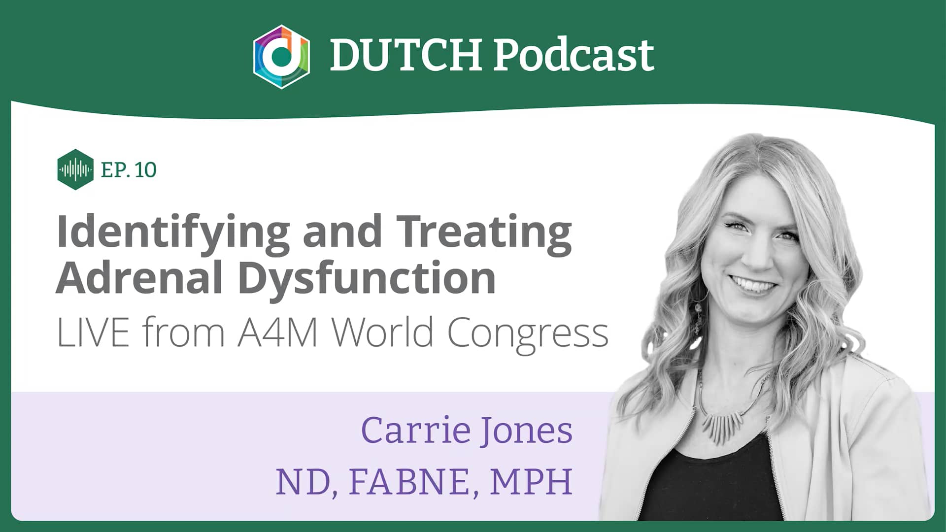 Identifying and Treating Adrenal Dysfunction with Carrie Jones Live