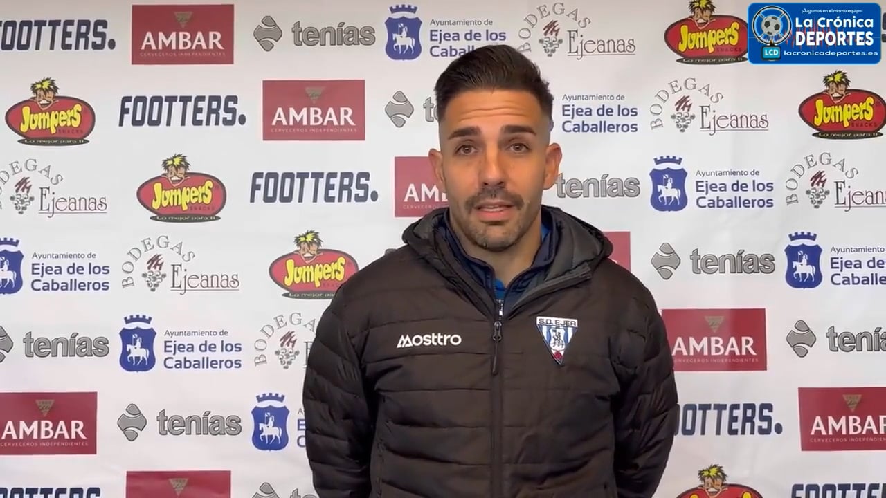 RAFA SANTOS (Jugador Ejea) SD Ejea 2-0 CD Cuarte / Jornada 15 / 3ª División Fuente: Facebook SD Ejea