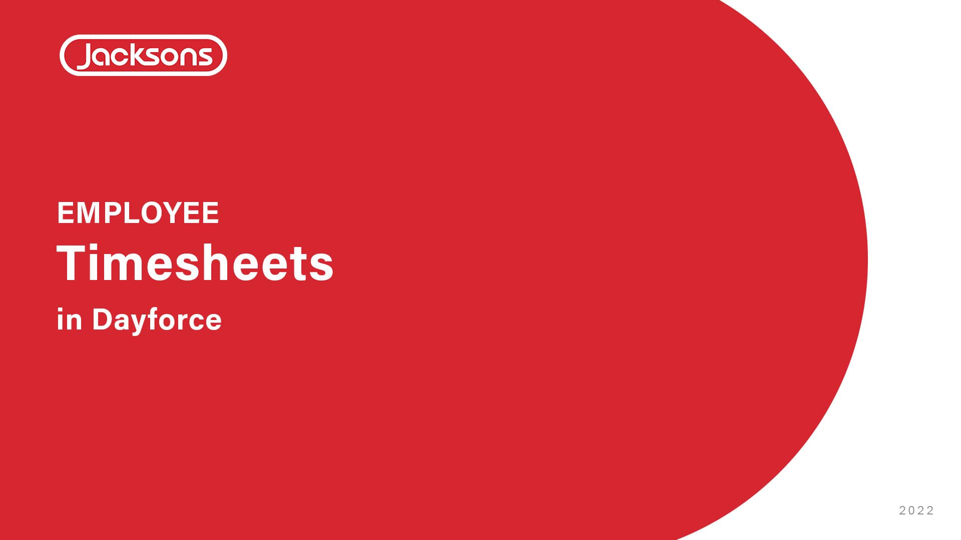 Dayforce Employee Timesheets on Vimeo