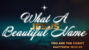 You Are The Christ