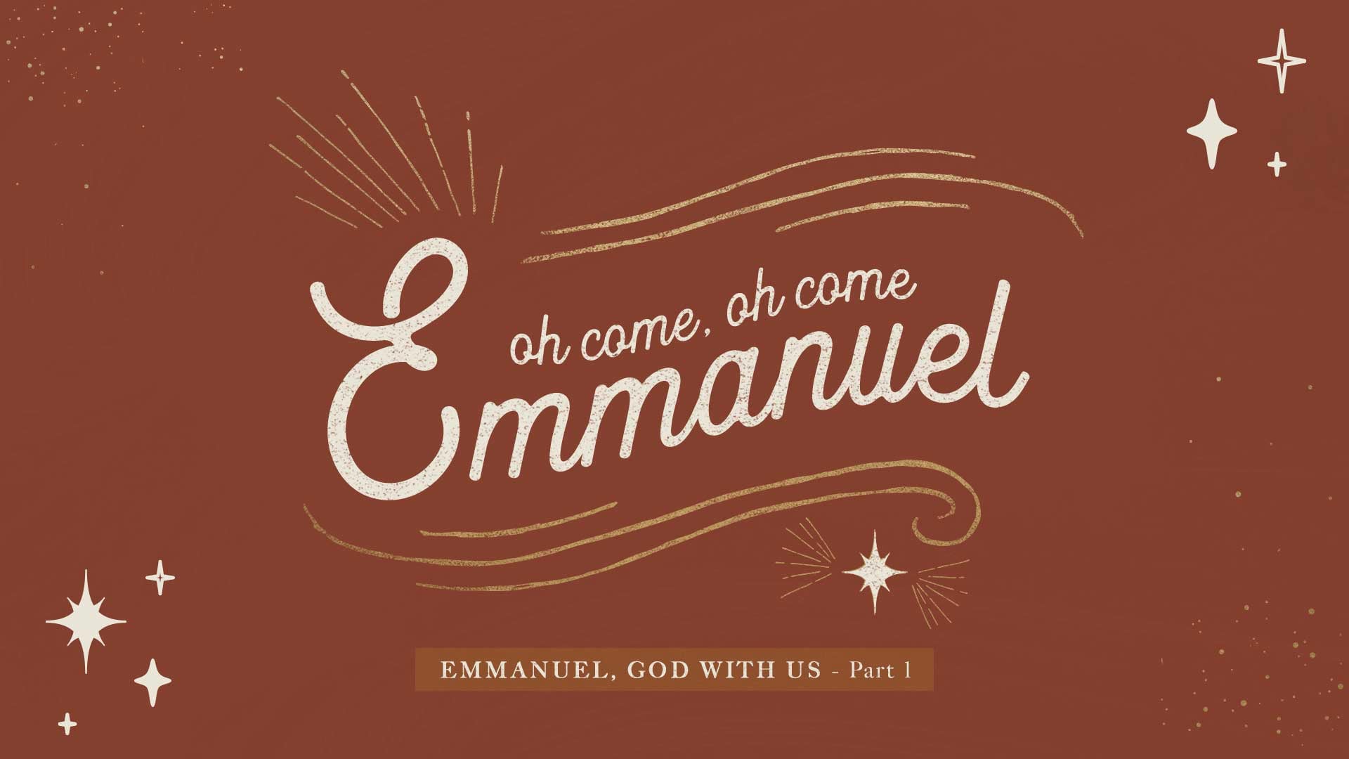 Emmanuel, God With Us - Part 1: The Theology of Chrstmas