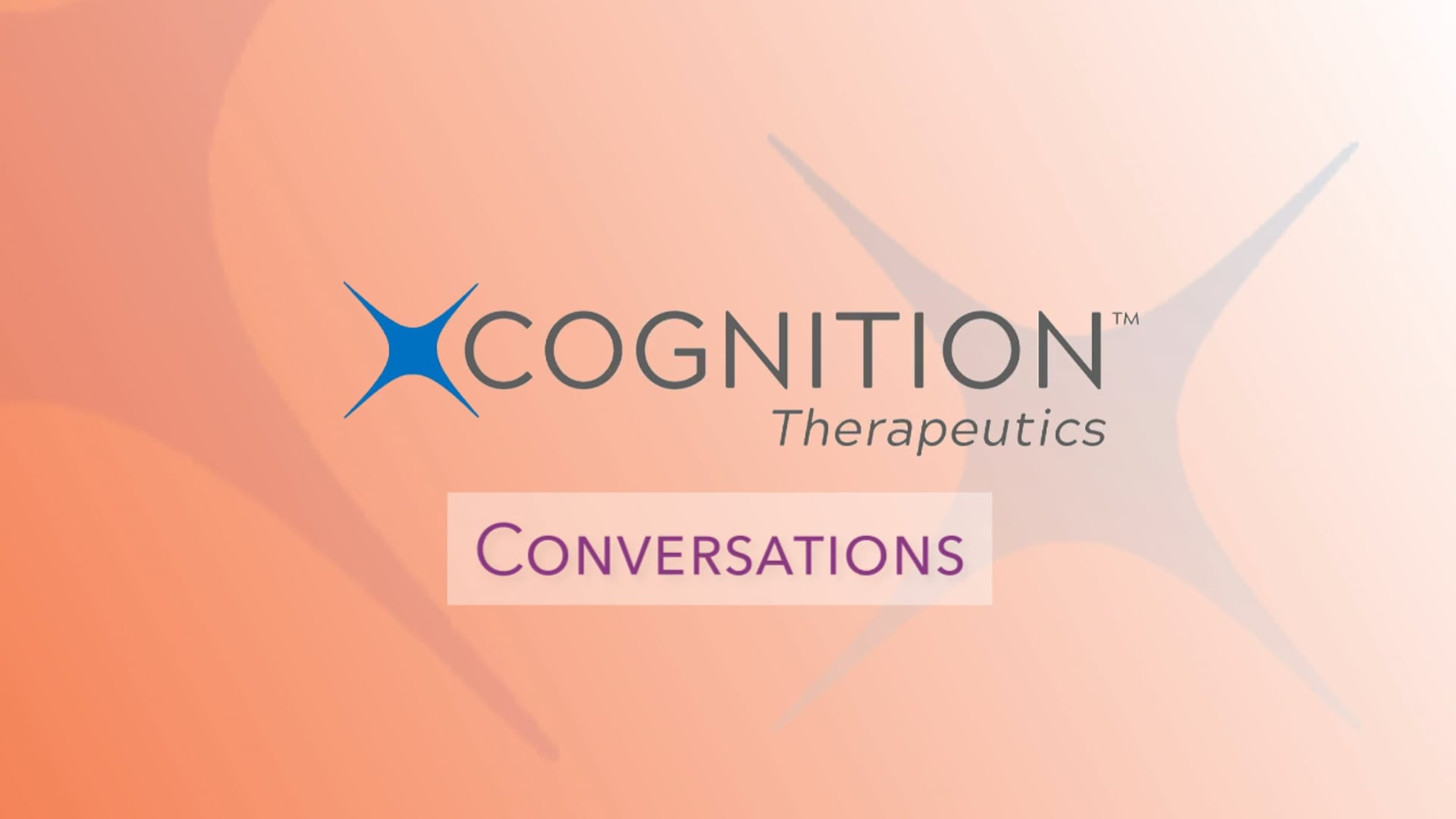 Cognition Conversations Episode 2 - Building on Amyloid Lowering: Insights from Recent Data and Prospects for Complementary Therapeutic Approaches