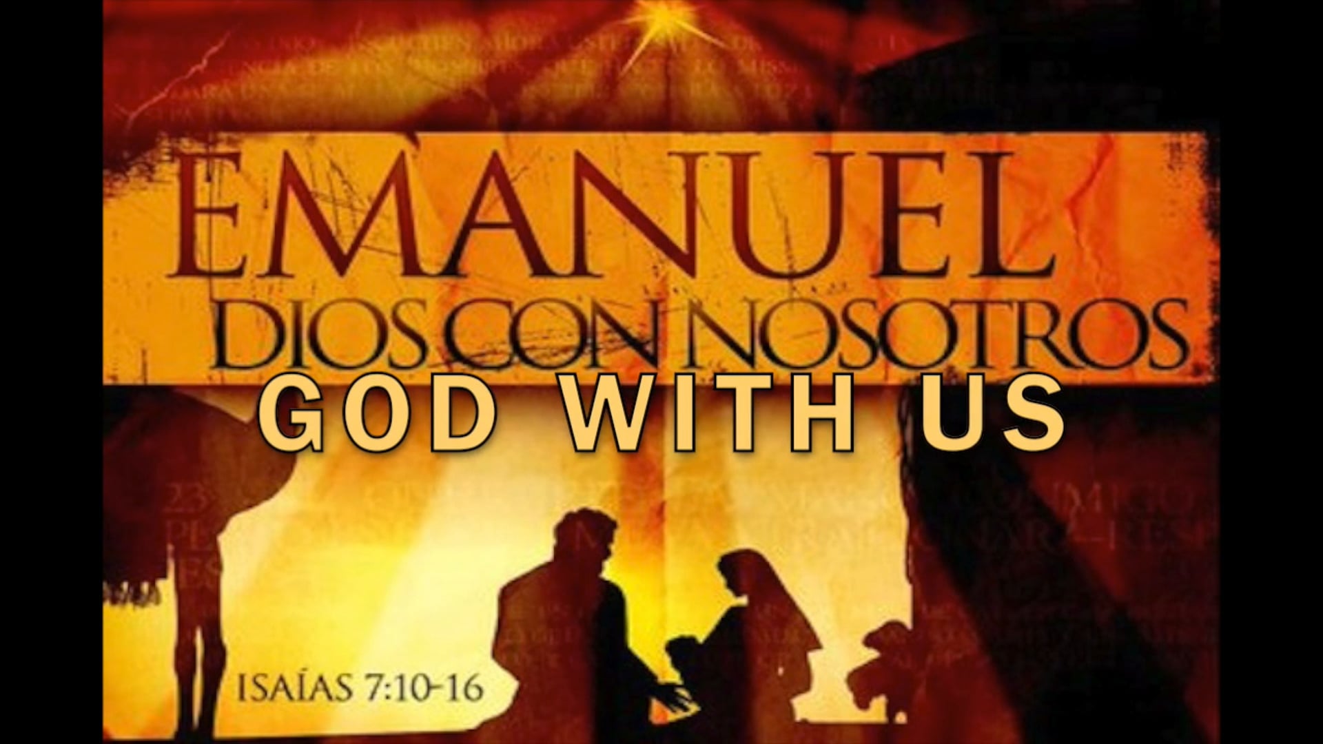 Jesus=Emanuel