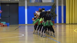 El CPA l'Escala en el Festival de Nadal recull 800 per la Marató