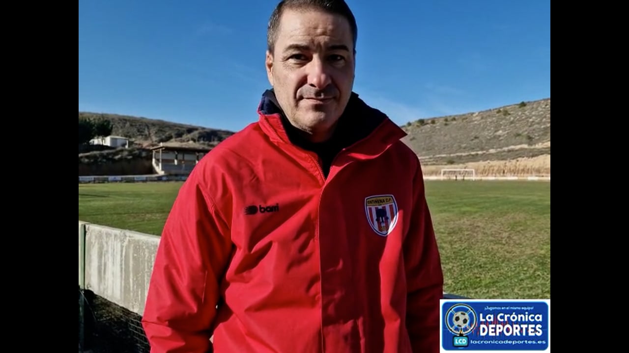 MARIO VICIEN (Entrenador Ontiñena) Ontiñena 3-1 CD Altorricón / Jornada 11 / Regional Preferente Gr 1 / Fuente: CD Altorricón