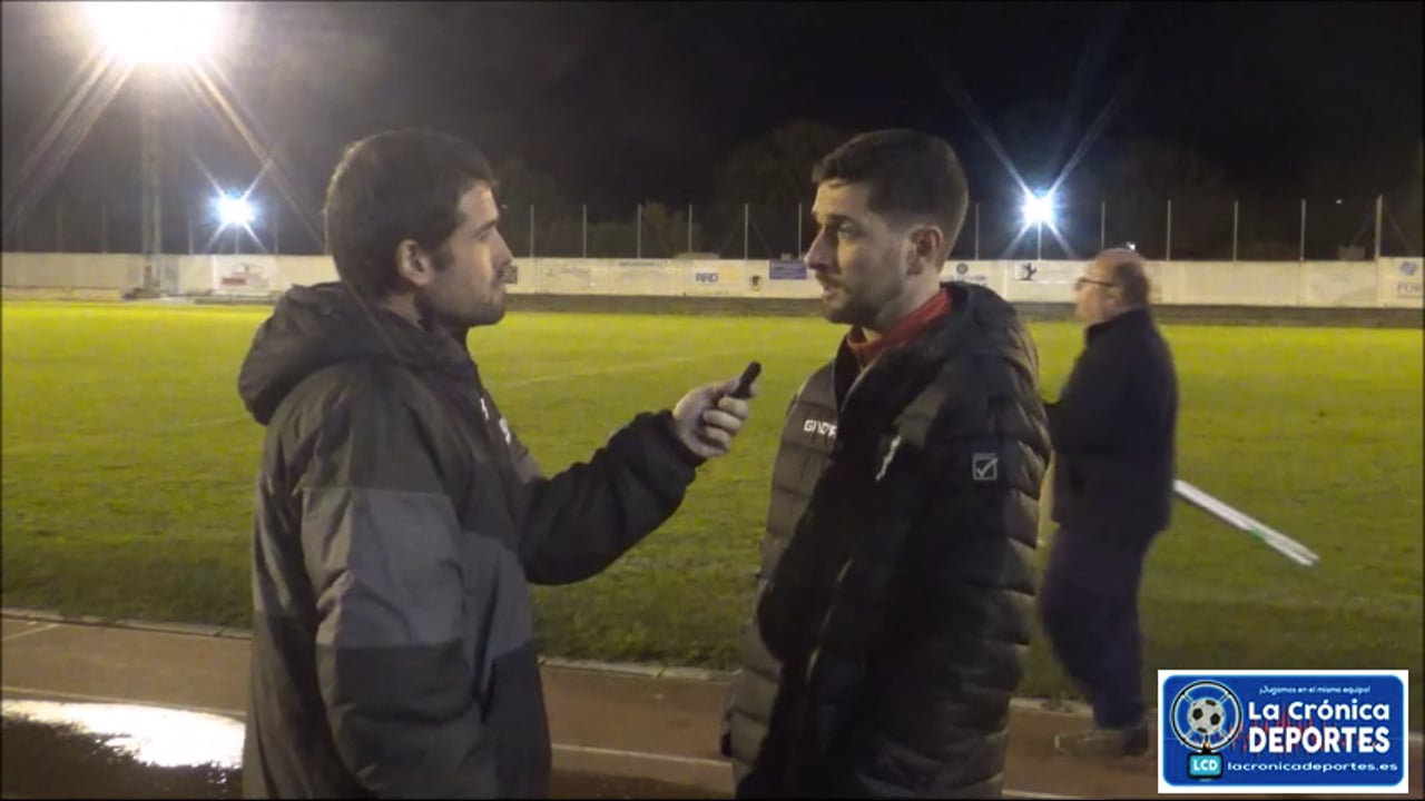 LUIS ÁNGEL LASSA (Entrenador Calatayud) AT Calatayud 0-0 CD Morés / Jornada 13 / Regional Preferente Gr 2 / Fuente: YouTube Raúl Futbolero