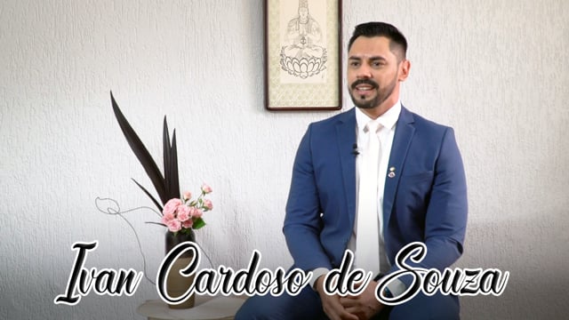 Capa do vídeo “Eu Caminho com Meishu-Sama por Ivan Cardoso de Souza - Igreja Brasília”